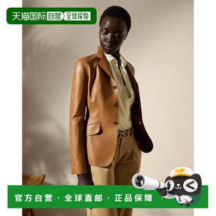 自营欧洲直邮RalphLauren拉夫劳伦 霍利斯小羊皮夹克