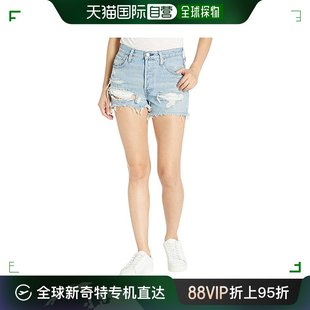 香港直邮潮奢 李维斯 501 Premium 高腰短裤 女士 Levi