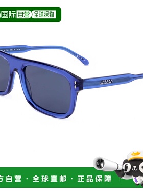 自营Isabel Marant女式56毫米蓝色太阳镜-蓝色 美国奥莱直发