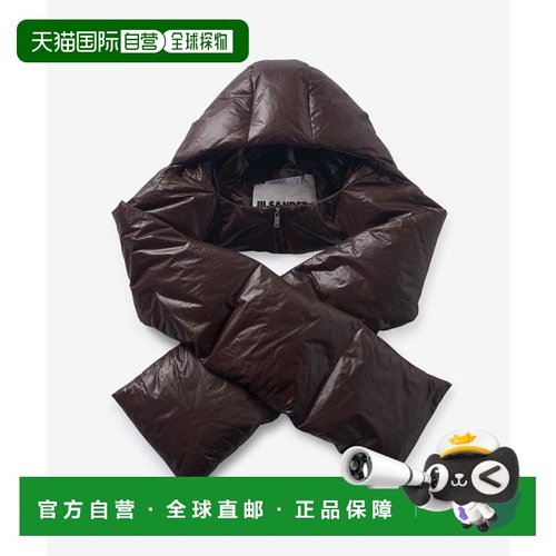 韩国直邮JILSANDER潮奢 羽绒服여성 다운 패딩 머플러 - 브라운  J40TE0001J70