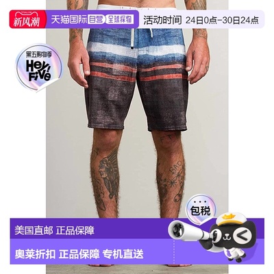 自营rvca梭子鱼后备箱多功能 美国奥莱直发短裤