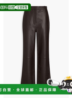 1h可退 香港直邮潮奢 ZIMMERMANN 女士 皮革直筒裤 7992PF231ESPR