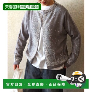 女装 1h可退 LUXE STANDARD 仿羊毛混纺珠片半扣 日本直邮JOURNAL