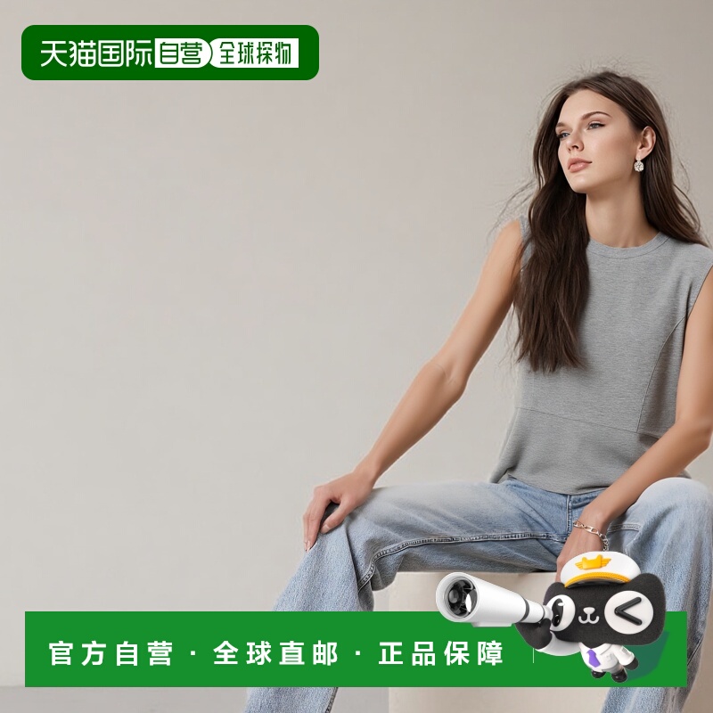 1h可退 日本直邮RONEL 女士佩普伦设计无袖上衣 96256030017