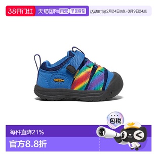 日本直邮KEEN 童鞋时尚休闲鞋轻便透气新款魔术贴儿童运动鞋