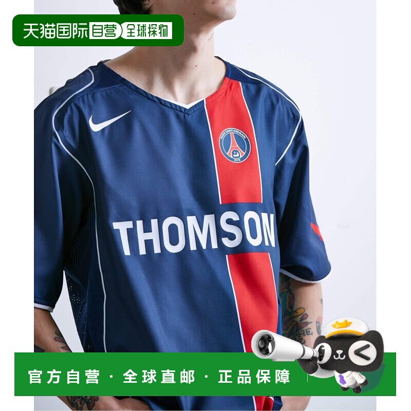 日本直邮Nike PSG Club Team Reissue Jersey 04 足球球衣  海军图片
