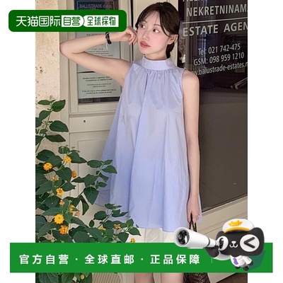 韩国直邮ANEDIT [단독] G Selene Shirring Back Tie Sleeveless_3c