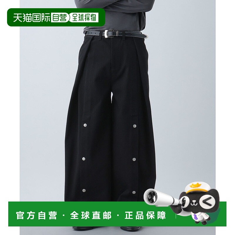 1h可退 日本直邮HARE男装宽松立体感高腰牛仔裤金属装饰 606800