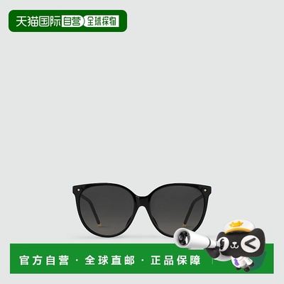 自营1h可退 欧洲直邮LV路易威登 女士黑色醋酸纤维太阳镜正品舒适