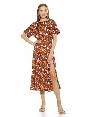 alexia admor【美国奥莱】直发 Lana 中长连衣裙洋红色