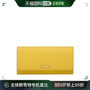 潮流日常 香港直邮fendi芬迪女士黄色皮革钱包8M0251F09F0A38时尚