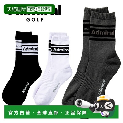 日本直邮Admiral Golf Line 中筒袜 男士 ADMB4B19