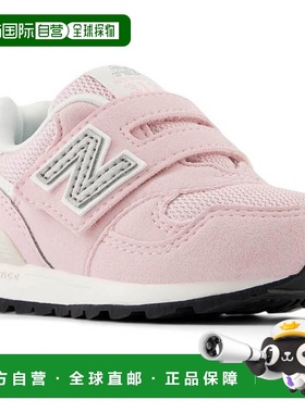 日本直邮new balance 婴儿儿童 313 女童鞋运动鞋魔术贴低帮粉色n