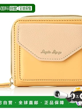 【日本直邮】Legato largo 折叠钱包 Lineare LJ-V0052 黄色