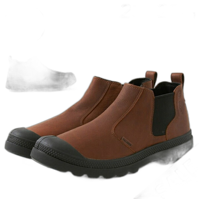日本直邮PALLADIUM PAMPA LITE+ CHELSEA LO WP 皮鞋防水短款鞋男