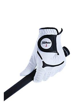 TITLEIST 高爾夫手套 TG39 黑色 21cm 26cm