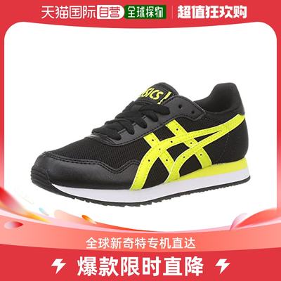 ASICS 运动跑鞋 虎跑者 黑x黄 22.5 cm 2E亚瑟士爆款复古