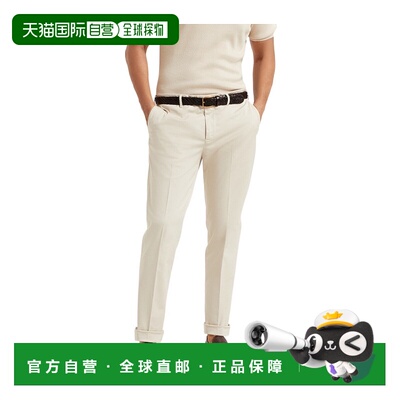 香港直邮Brunello Cucinelli 腰带环休闲长裤 M289LI1770休闲裤