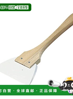 【日本直邮】神田Kanda木制长柄硅胶刮刀 小号6-149-04