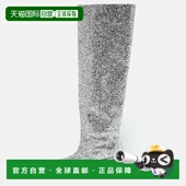 Wang Boots Silver Viola 自营Alexander Length Glitter Knee