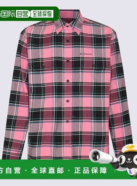 香港直邮GIVENCHY 男士衬衫 BM60Y414YY960 SS2024 花色纪梵希
