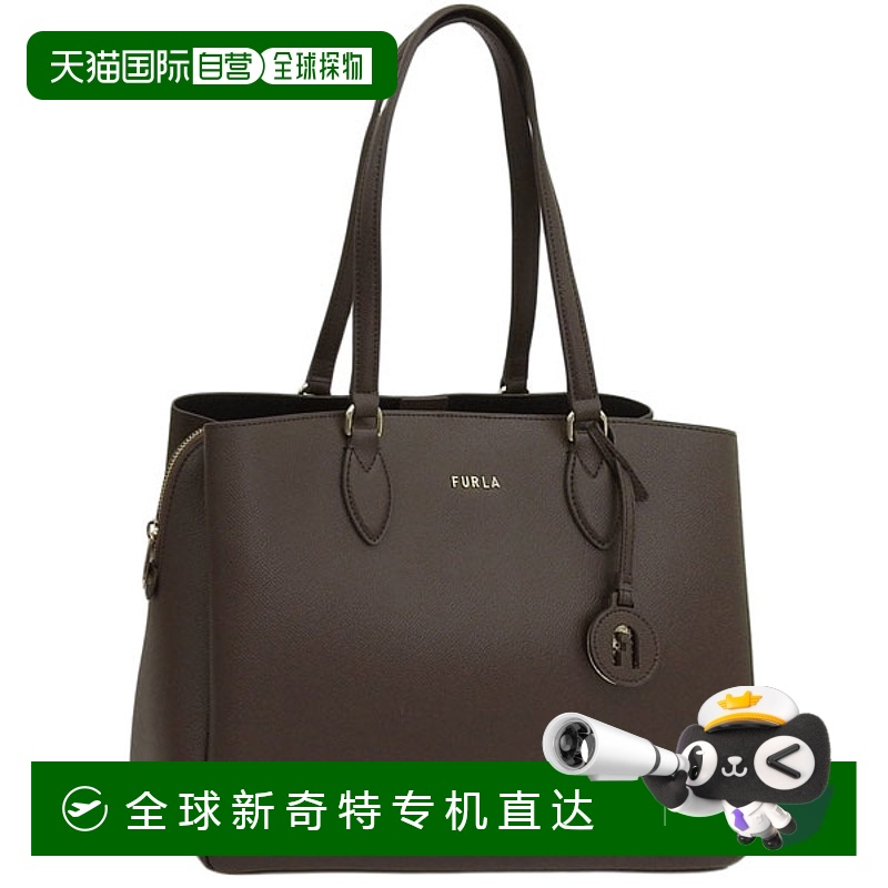 日本直邮Furla芙拉女士包托特包棕色 Minerva-L Tote Bag WB