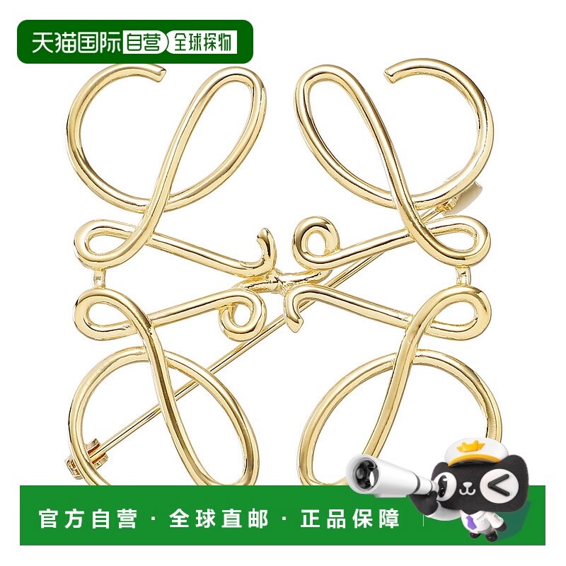 日本直邮LOEWE 胸针 女士 11125 020 8130 ANAGRAM 2023AW