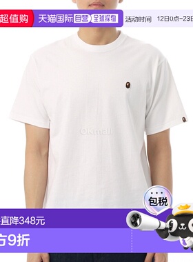韩国直邮A BATHING APE 单点三通（001TEL801004M WHT）