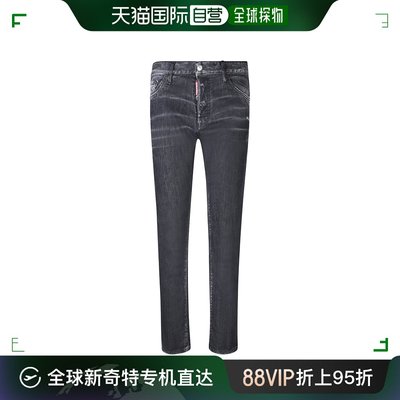 香港直邮DSQUARED2 男士牛仔裤 S74LB1474S30503900弹性