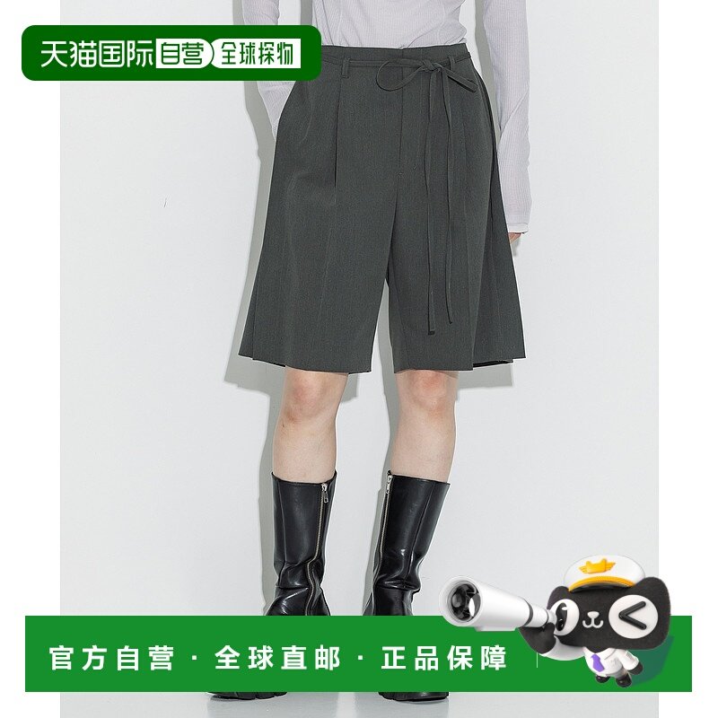 1h可退 日本直邮STUDIOUS 女士侧褶迷你半身短裤 124440004休闲裤