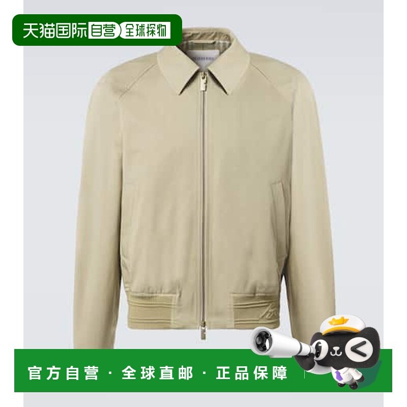 1h可退 香港直邮潮奢 Burberry 巴宝莉 男士 棉质斜纹布套头上衣,男装,夹克,淘宝优惠券,粉丝福利购,淘宝优惠卷