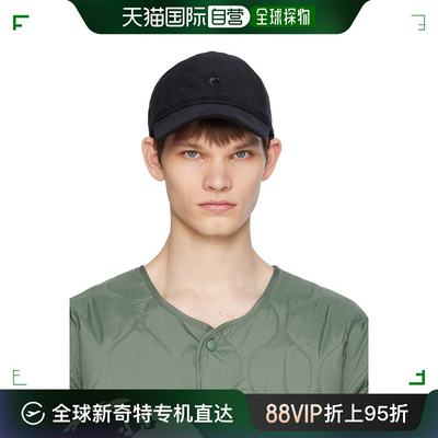 香港直邮潮奢 Carhartt 卡哈特 男士 黑色 Harlem 棒球帽 I028955