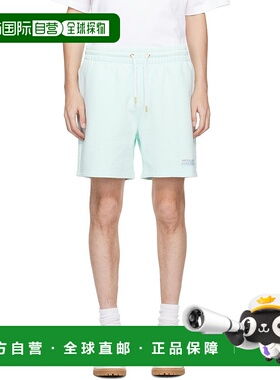 1h可退 香港直邮Casablanca 男士 蓝色 Manga Tennis Ball 运动短