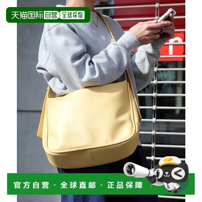 日本直邮florge 可收纳A4轻便水洗皮革孔眼肩背包 [FL8218AW00994