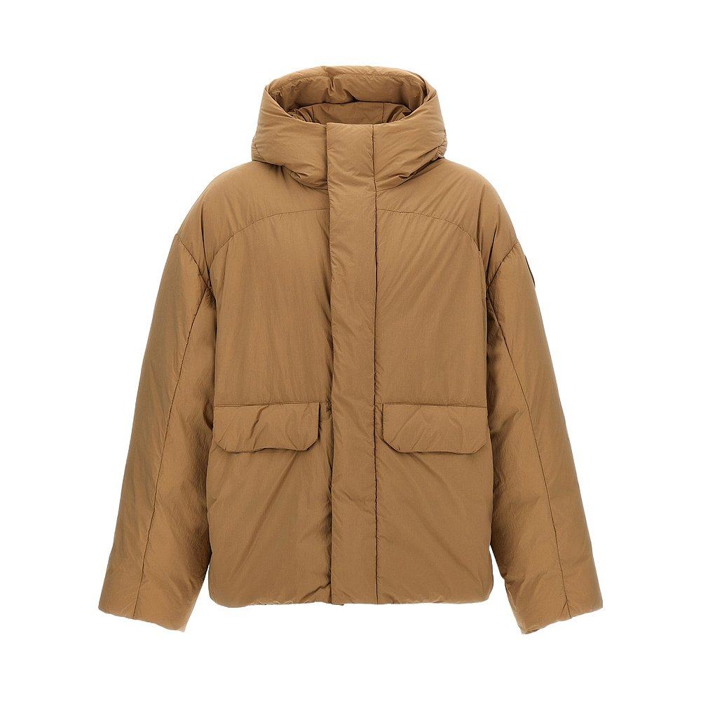 CANADA GOOSE 男士外套 4878M511483 AW2024 棕色 长袖羽绒服