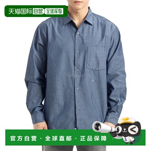 韩国直邮nanamica 常规领青年布衬衫 (SUGF359 ID) 长袖衬衫男装