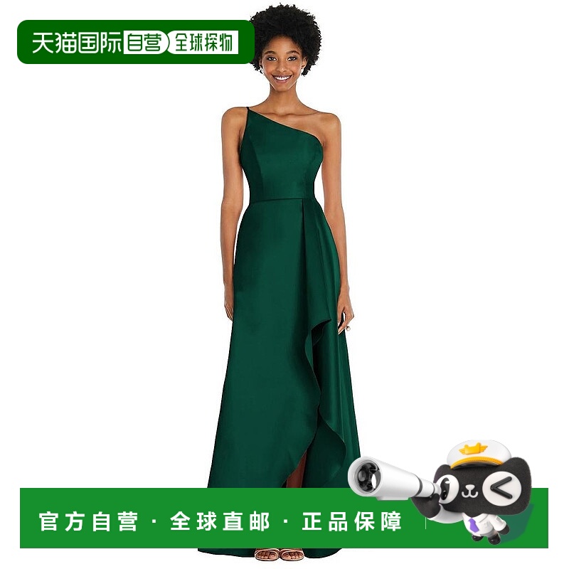 1h可退 【美国直邮】alfred sung 女士 连衣裙缎面礼服