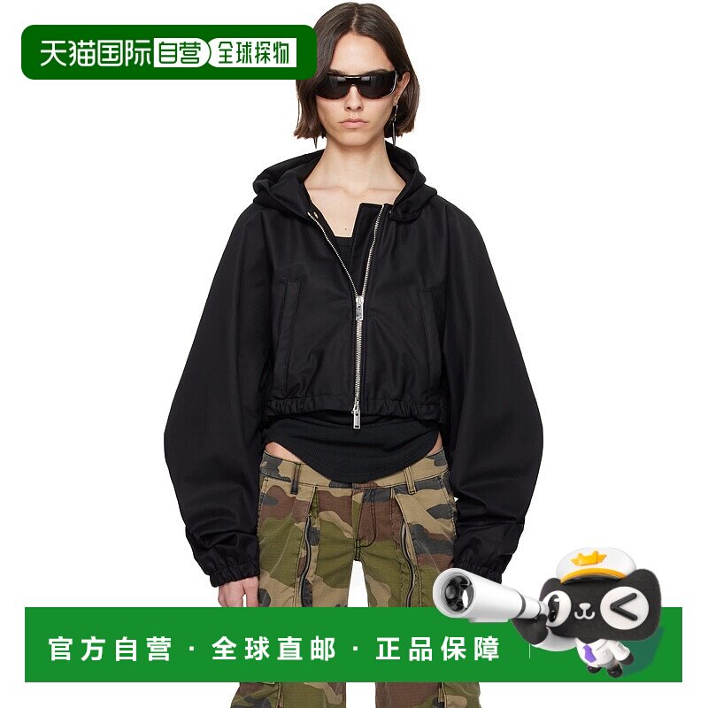 1h可退 香港直邮潮奢 Tom Ford 汤姆 福特 女士 黑色 Worker Zip