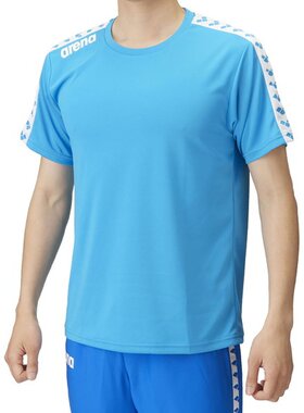 日本直邮ARENA竞技场T恤 游泳T恤 ASS4HTU010-BLU 短袖