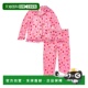 美国奥莱直 Warm Rofe 自营Rene Pajama 2pc Fuzzy multi Set