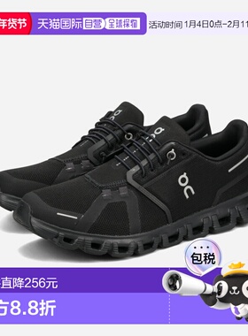 日本直邮ON CLOUD 6 (M) 男士低帮运动鞋 黑色/黑色 (3MF10071043