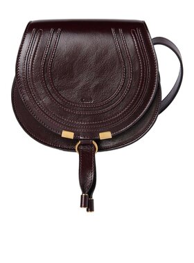 Chloe 小号 Marcie 亮面皮革马鞍包 C24AS680N57