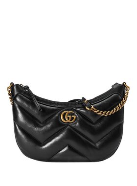 GUCCI 女士斜挎包 777263AAC741000 AW2024 黑色