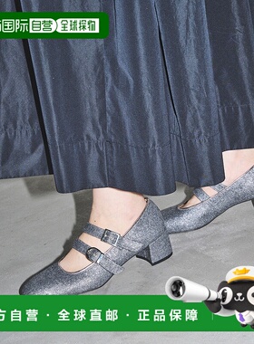 1h可退 日本直邮GRISE 女士 5cm圆头双搭扣玛丽珍鞋 显瘦设计 251