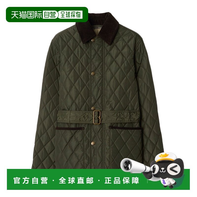 1h可退 香港直邮burberry 女士 外套博柏利绗缝夹克