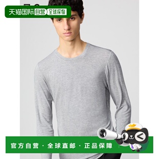 日潮跑腿UNIQLO优衣库 保暖 Heattech 羊绒混纺圆领T恤七分袖 487