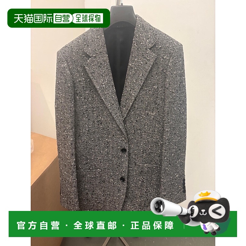 香港直邮CELINE 男士西服 2V10N04497IR AW2025 灰色