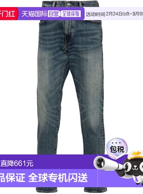 1h可退 香港直邮ralph lauren 拉尔夫劳伦 男士 蓝色牛仔裤 71094