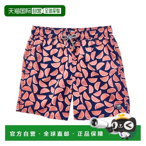 自营Tom & Teddy Watermelon Swim Trunk - blue 美国奥莱直发