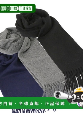 日本直邮PAUL SMITH“SCARF CASHMERE”男女通用羊绒围巾（灰色/M